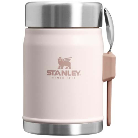 Bocal alimentaire promotionnel isotherme avec fourchette Legendary Stanley