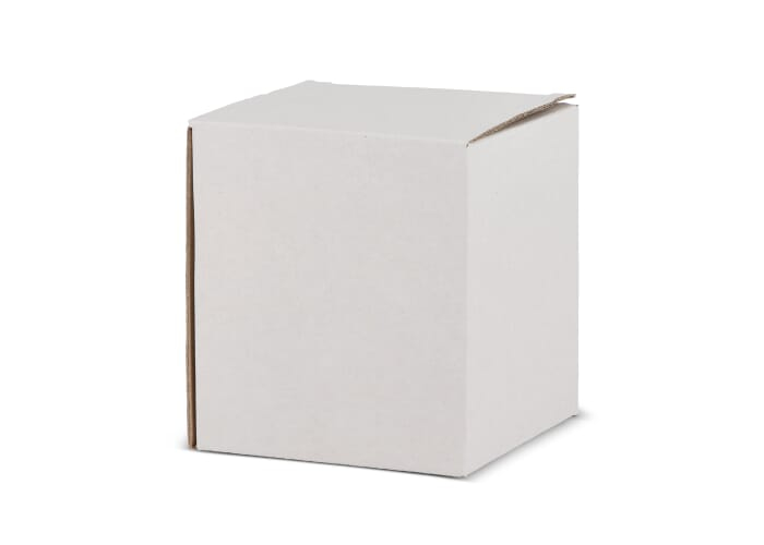 Boîte cadeau publicitaire pour mug 10x11 cm Blanc