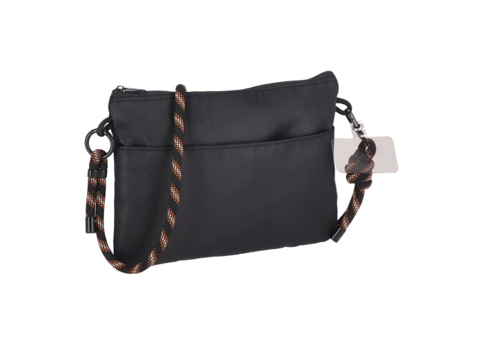 Pochette compacte avec sangle paracorde à personnaliser R-PET Noir