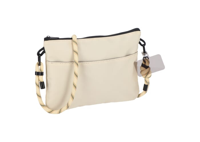 Pochette compacte avec sangle paracorde à personnaliser R-PET Beige