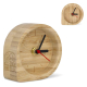 Horloge de bureau promotionnelle bambou design goutte Droplet