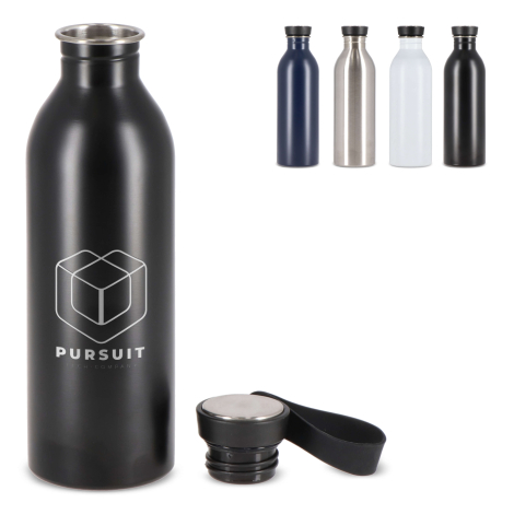 Bouteille personnalisable inox recyclé 500ml Lucy