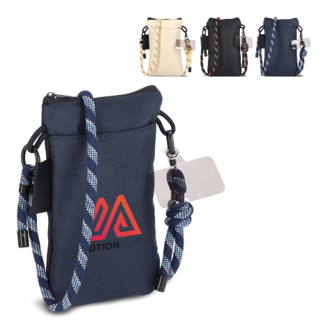 Pochette personnalisable R-PET avec sangle paracorde Everyday Essentials