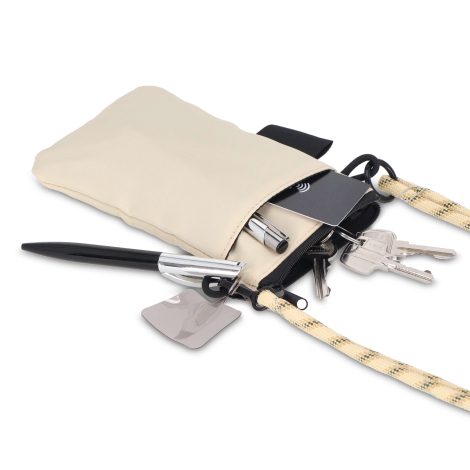Pochette personnalisable R-PET avec sangle paracorde Everyday Essentials