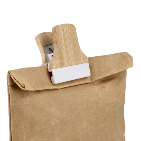 Pince magnétique personnalisée bambou et rABS