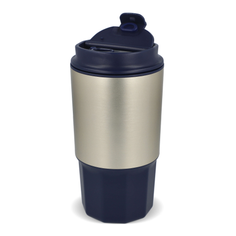 Mug promotionnel 450ml inox et silicone double paroi Silva
