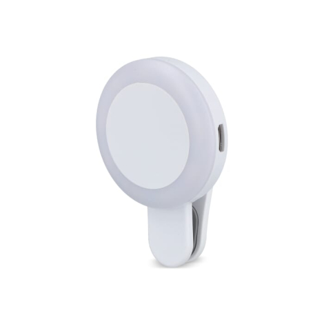 Lampe LED publicitaire pour selfie à clipser 3 intensités