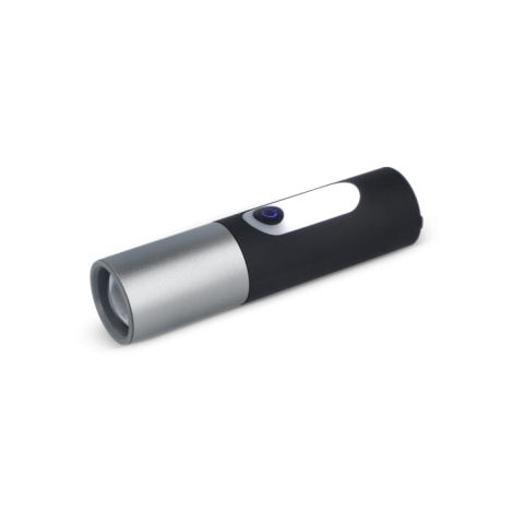 Lampe de poche LED personnalisée rechargeable 10W zoom 300lm