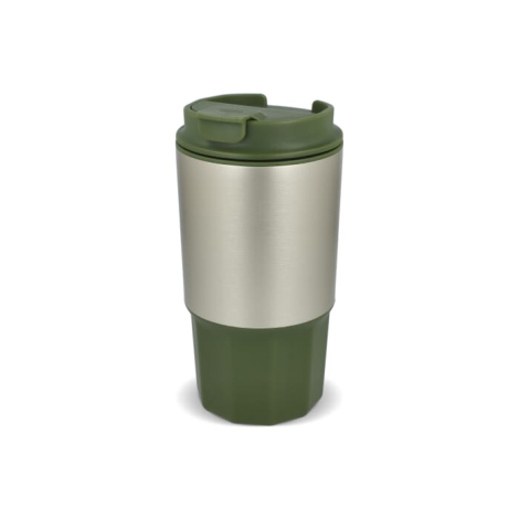 Mug promotionnel 450ml inox et silicone double paroi Silva