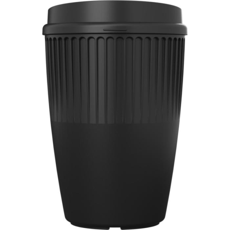 Gobelet promotionnel noir Cirrus sans marquage
