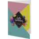 Carte de vœux personnalisable A6 Herald avec visuel Hello Summer