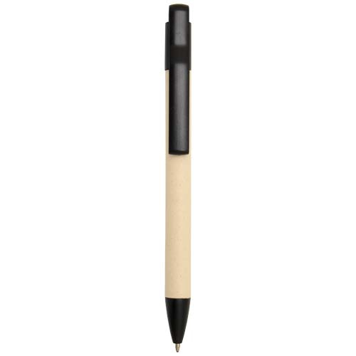 Stylo promotionnel en canne à sucre Liliana Noir