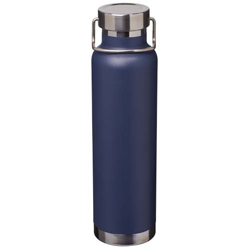 Bouteille publicitaire inox recyclé 650 ml Astra Marine