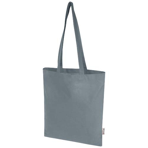 Sac shopping personnalisé 140g Madras Blend Gris