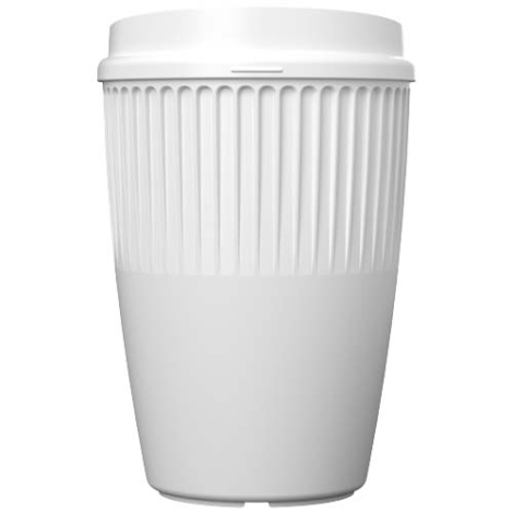 Gobelet promotionnel 350 ml avec couvercle discret Cirrus