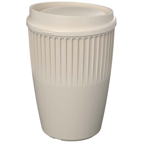 Gobelet promotionnel 350 ml avec couvercle discret Cirrus