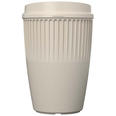 Gobelet promotionnel 350 ml avec couvercle discret Cirrus