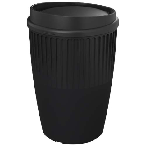 Gobelet promotionnel 350 ml avec couvercle discret Cirrus
