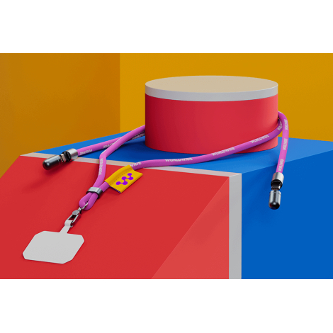 Tour de cou personnalisable avec câble 160 cm Snapsling