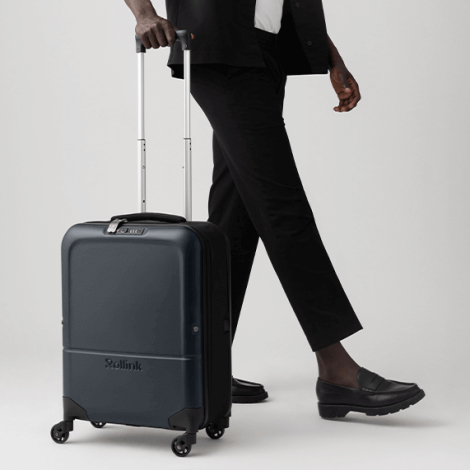 Valise trolley promotionnelle pliable Rollink Flex Light