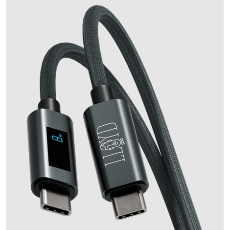 Câble promotionnel C-to-C avec affichage LED Edge