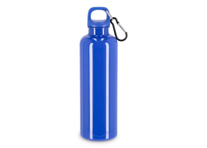 Gourde promotionnelle 750 ml avec mousqueton Nina Bleu