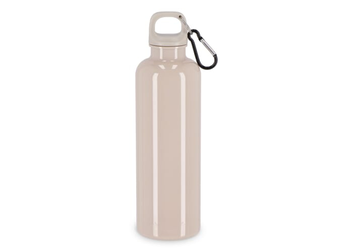 Gourde promotionnelle 750 ml avec mousqueton Nina Taupe