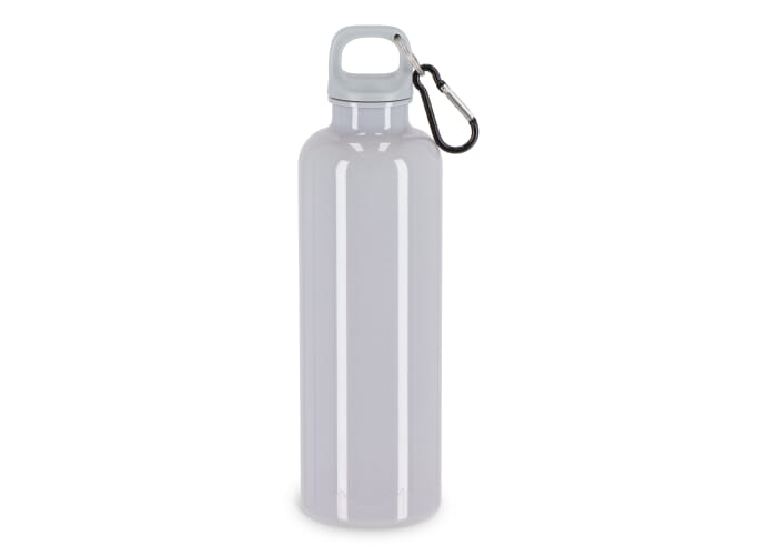 Gourde promotionnelle 750 ml avec mousqueton Nina Gris