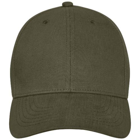 Casquette personnalisable 6 pans coton brossé Davis