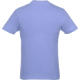 T-shirt Heros bleu vu de dos, manches courtes et col rond