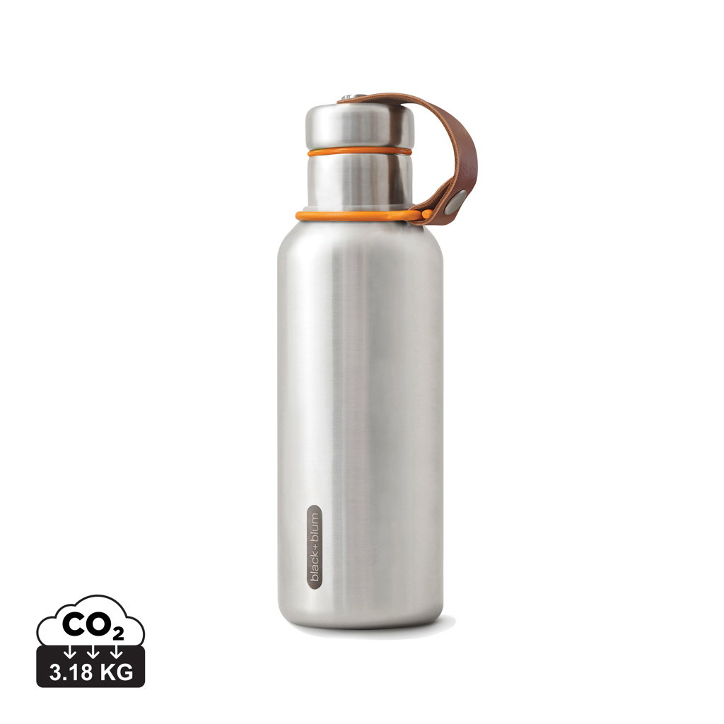 Bouteille isotherme personnalisée 500ml Black+Blum Orange