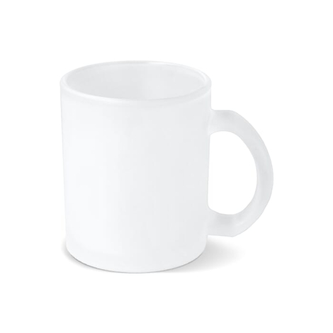 Mug publicitaire en verre dépoli 335ml Mallorca