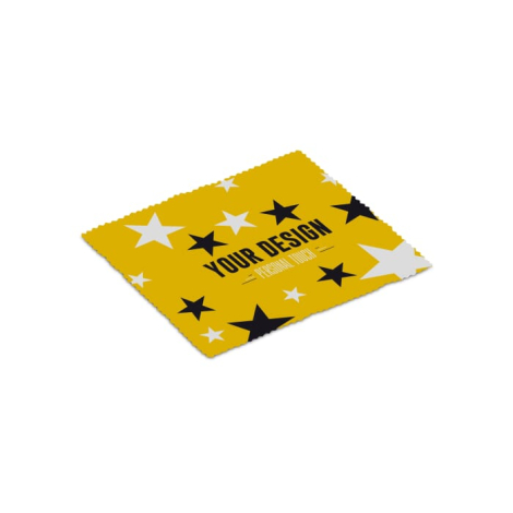 Lingette publicitaire microfibre anti-bactérien 150x180mm