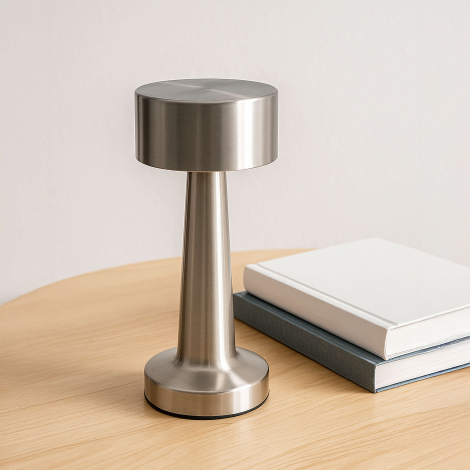 Lampe Lumo posée sur une table
