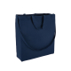 Sac en coton bleu marine, présenté de face, sans marquage visible