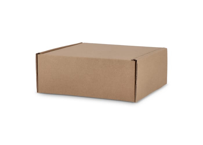 Boîte carton promotionnelle à personnaliser Marron