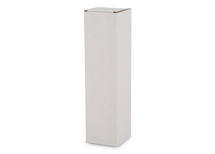 Étui carton personnalisable grande bouteille Boîtes-cadeaux Blanc