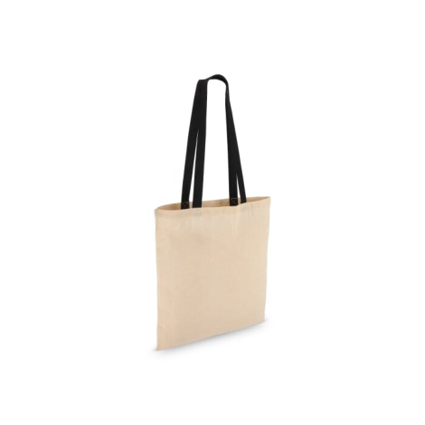 Sac personnalisable anses colorées coton 140g