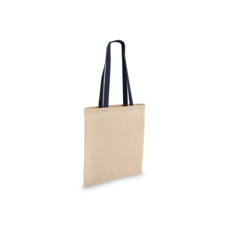 Sac personnalisable anses colorées coton 140g
