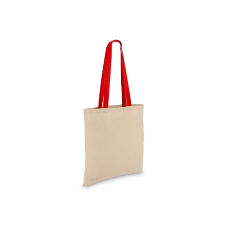 Sac personnalisable anses colorées coton 140g