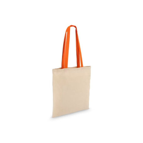 Sac personnalisable anses colorées coton 140g