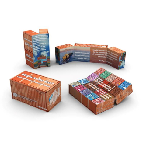 Support publicitaire personnalisable Magic Container