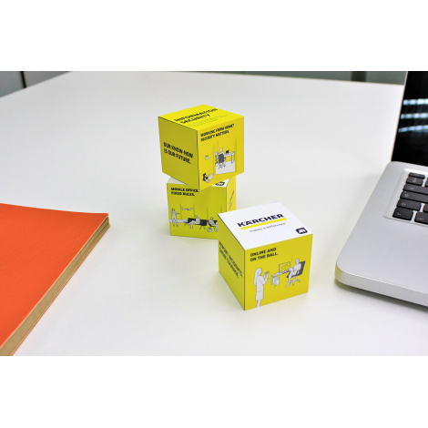 Totem publicitaire personnalisable Magic Squared / Round
