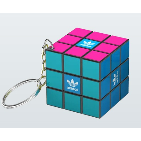 Porte-clés publicitaire 3x3 Rubik’s® personnalisable