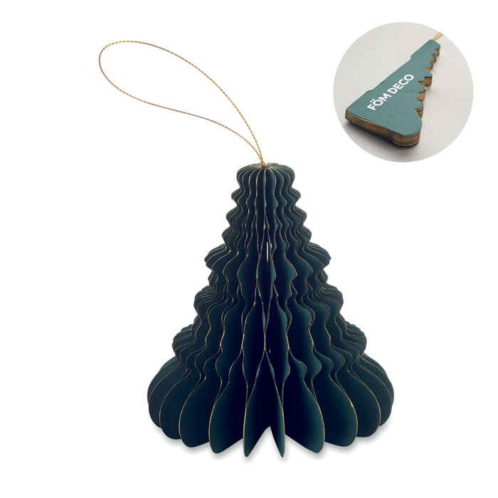 Suspension pour sapin de Noël personnalisable Harmotree Vert