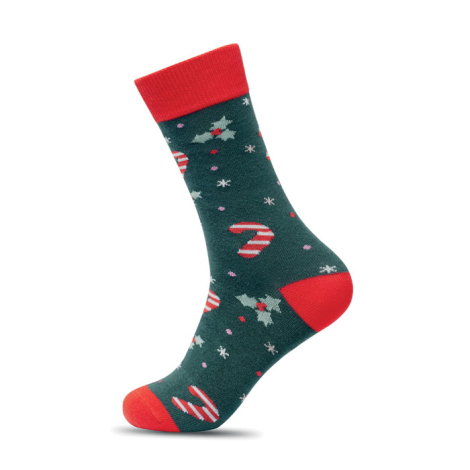 Paire de chaussettes de Noël promotionnelle M Soc Medium