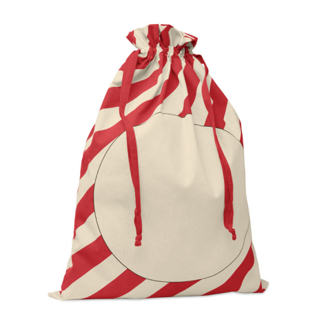 Grand sac coton Père Noël personnalisable Laukku