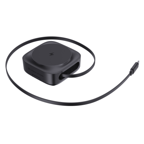 Chargeur 2-en-1 publicitaire magnétique 15W Goleta