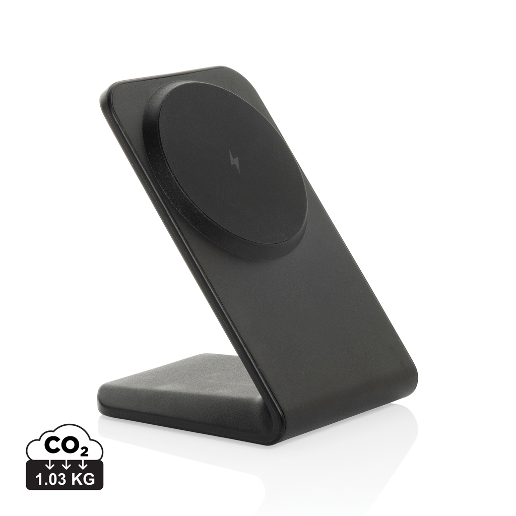 Chargeur magnétique personnalisable 15W RCS VoltPerch Noir