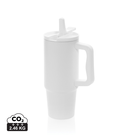 Mug publicitaire 900ml étanche inox recyclé RCS Embrace